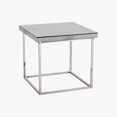 Barker and Stonehouse Caspian Chill Reclaimed Wood Side Table