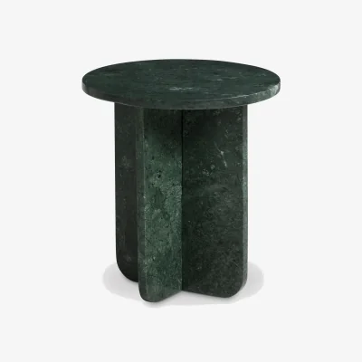 Barker and Stonehouse Bernini Side Table, Round Marble | Barker & Stonehouse
