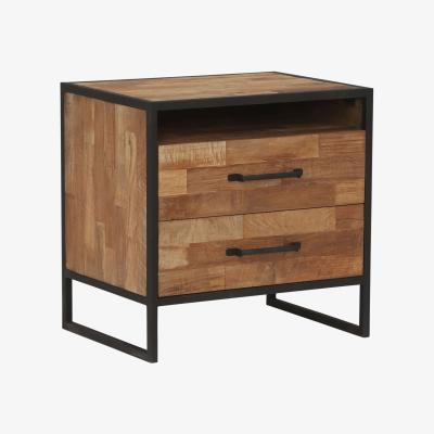 Barker and Stonehouse Banten Bedside Table, Brown | Barker & Stonehouse