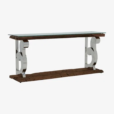 Barker and Stonehouse Caspian Delices 180X40Cm Console Table, Brown | Barker & Stonehouse