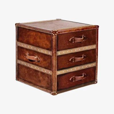 Barker and Stonehouse Timothy Oulton Stonyhurst Side Table Large, Brown | Barker & Stonehouse