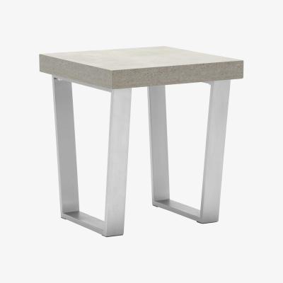 Barker and Stonehouse Halmstad End Table, Grey Concrete | Barker & Stonehouse