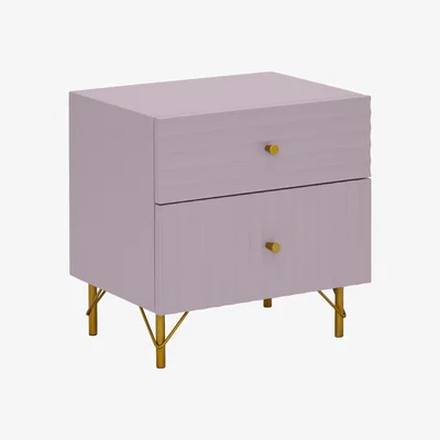 Barker and Stonehouse Quinn 2 Drawer Bedside Table | Barker & Stonehouse