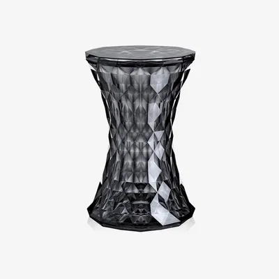 Barker and Stonehouse Kartell Stone Stool Table, Grey | Barker & Stonehouse