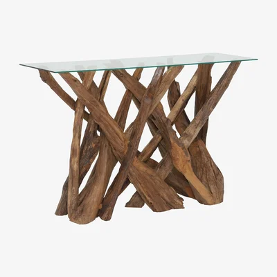 Barker and Stonehouse Whinfell Console Table, Neutral | Barker & Stonehouse