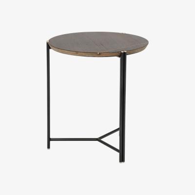 Barker and Stonehouse Trio Large End Table, Brown Oak Wood | Barker & Stonehouse