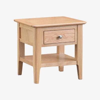 Barker and Stonehouse Stanwick Lamp Table, Neutral Oak Wood | Barker & Stonehouse