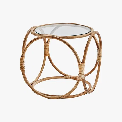 Barker and Stonehouse Bamboo Side Table, Natural