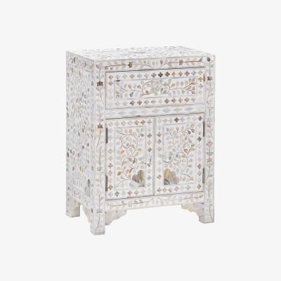 Barker and Stonehouse Clipper Side Table, White Wood | Barker & Stonehouse