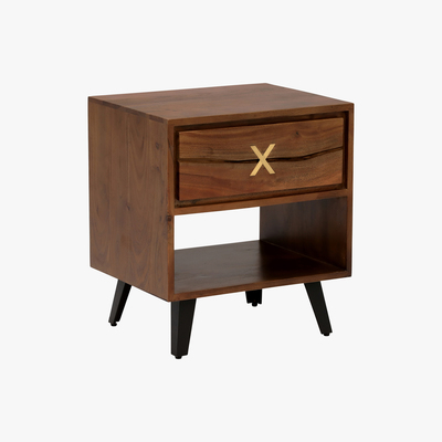 Barker and Stonehouse Kriss Side Table, Natural