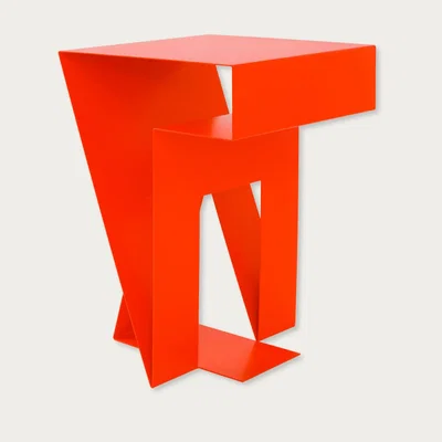 Bombinate.com Luminous Red Neumann Side Table