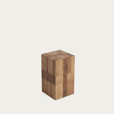 Bombinate.com Oak Wooden Stool And Side Table