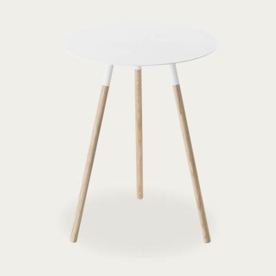 Bombinate.com White Plain Small Round End Table