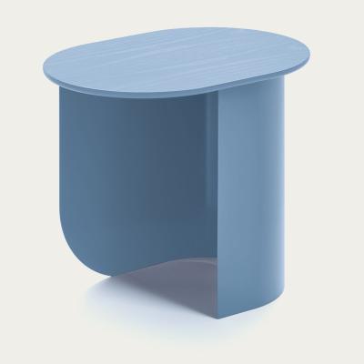 Bombinate.com Pigeon Blue Plateau Side Table
