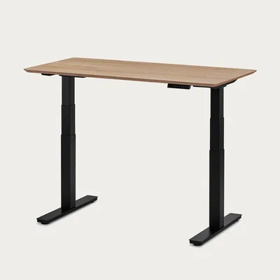 Bombinate.com Oak Veneer Wood Standing Desk