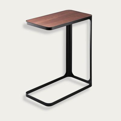 Bombinate.com Black Frame C Shape End Table for Couch