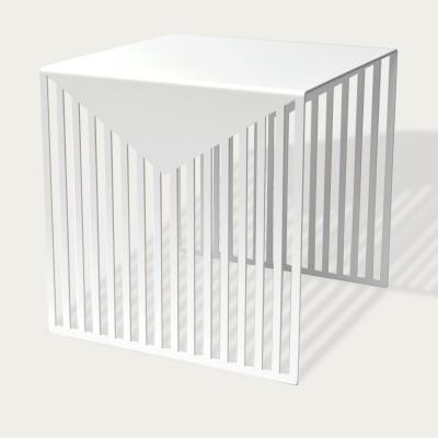 Bombinate.com White Small Zick Zack Table