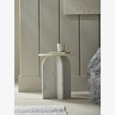 Cox and Cox Marble Side Table
