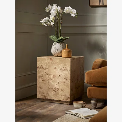 Cox and Cox Burl Wood Side Table