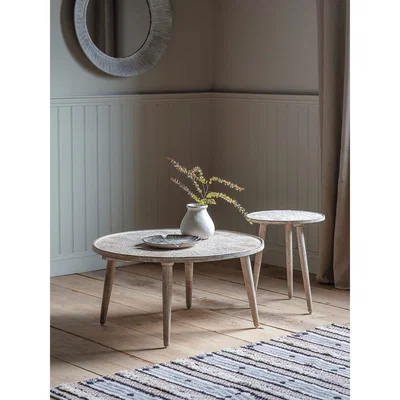 Cox and Cox Taman Wooden Side Table
