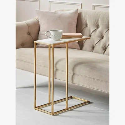 Cox and Cox Marble Sofa Table