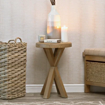 Chiltern Oak Furniture Wessex Smoked Oak Round Side Table