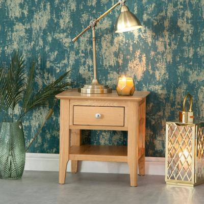 Chiltern Oak Furniture Bergen Oak Large Lamp Table