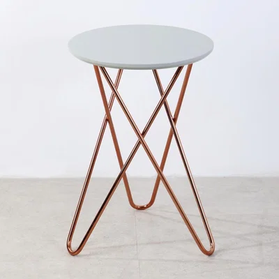 Cuckooland Flair Eibar Side Table Grey and Copper