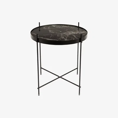 Cuckooland Zuiver Cupid Marble Side Table - Black