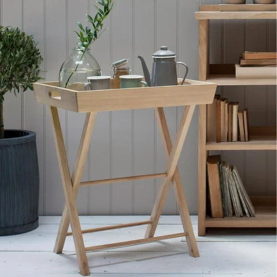 Cuckooland Garden Trading Hambledon Small Oak Butler's Tray