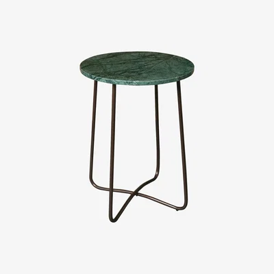 Cuckooland Dutchbone Emerald Marble Side Table in Green