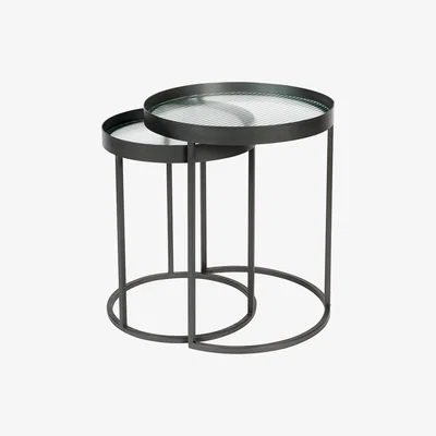 Cuckooland Dutchbone Set of 2 Boli Side Tables