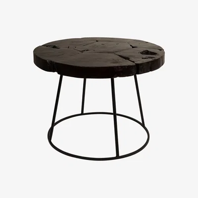 Cuckooland Dutchbone Kraton Side Table in Solid Teak Wood
