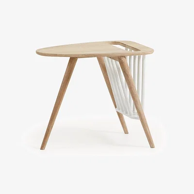 Cuckooland Haka Side Table with Magazine Rack