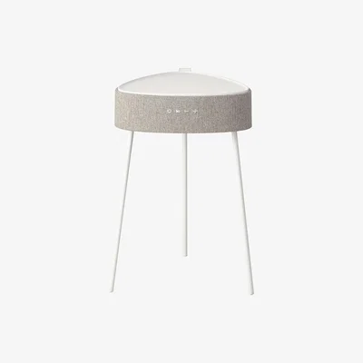 Cuckooland Koble Riva Smart Side Table with Speaker & Wireless Charging - White