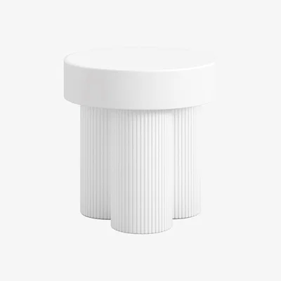 Cuckooland LPD Astrid White Side Table