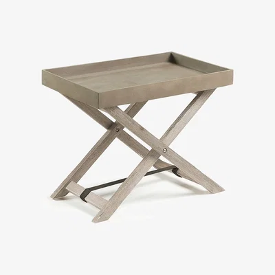 Cuckooland Stahl Folding Side Table with Removable Tray