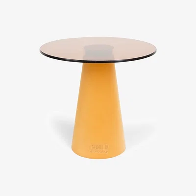 Cuckooland Bold Monkey Leader Of The Fanclub Side Table - Yellow