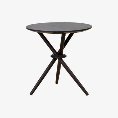 The Conran Shop Stix Side Table Graphite & Black