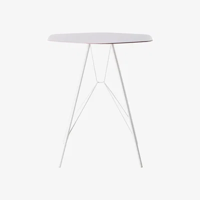 The Conran Shop Emil 647 Side Table White & Pink