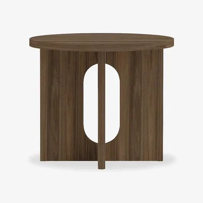 Cult Furniture Moreton Round Side Table, Walnut