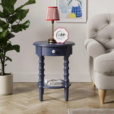 Dunelm Pippin Side Table Navy