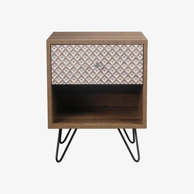 Dunelm Casablanca Lamp Table Brown