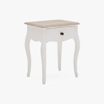Dunelm Amelie Painted Side Table White