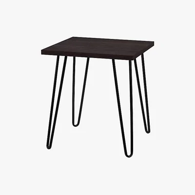 Dunelm Owen Retro Side Table Brown