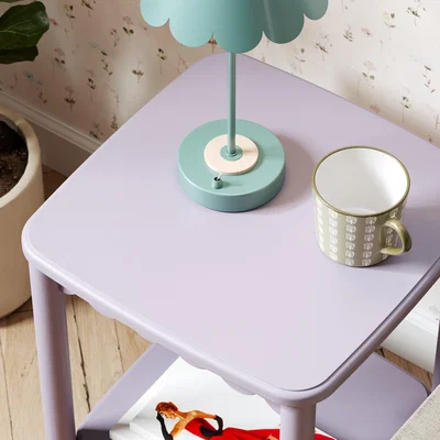 Dunelm Remi Side Table Lilac