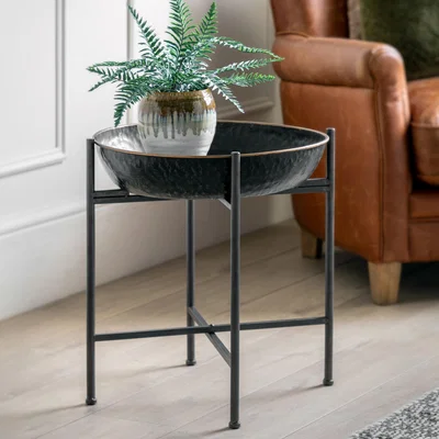 Dunelm Weston Side Table Black