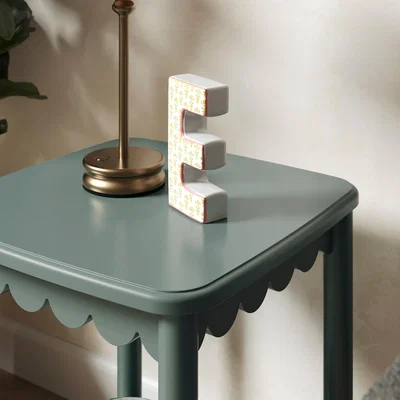 Dunelm Remi Side Table Green