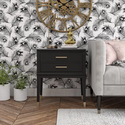 Dunelm Cosmo Westerleigh Side Table Black