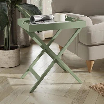 Dunelm Flossie Tray Table Lilypad